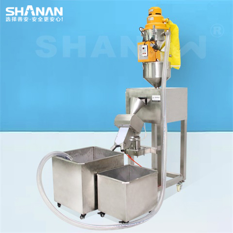 SA-X塑膠行業自動上料金屬分離器組合